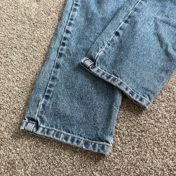 Vintage 90s Express Bleus High Rise Mom Jeans Women's Size 13/14 Medium Wash - Picture 8 of 16